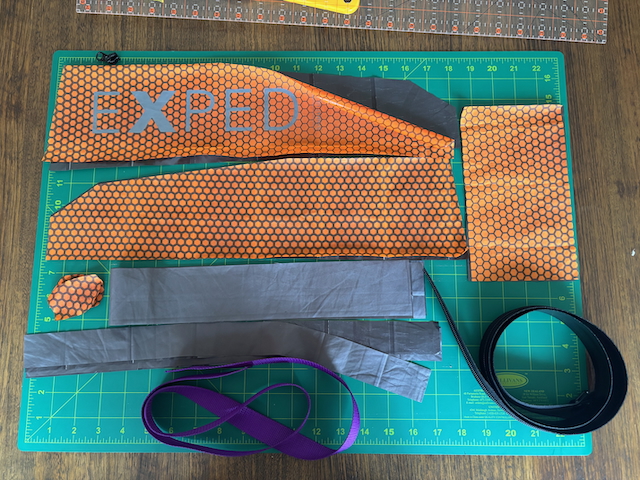All the cut out panels and hardware.